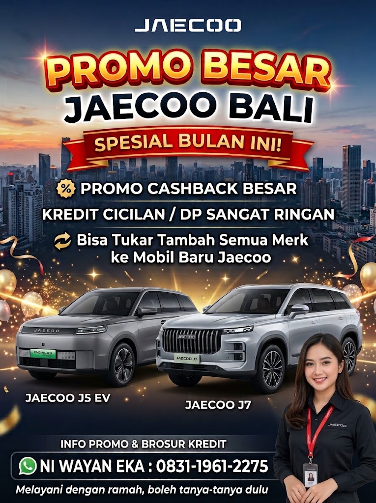 Jaecoo Bali denpasar brosur harga kredit mobil